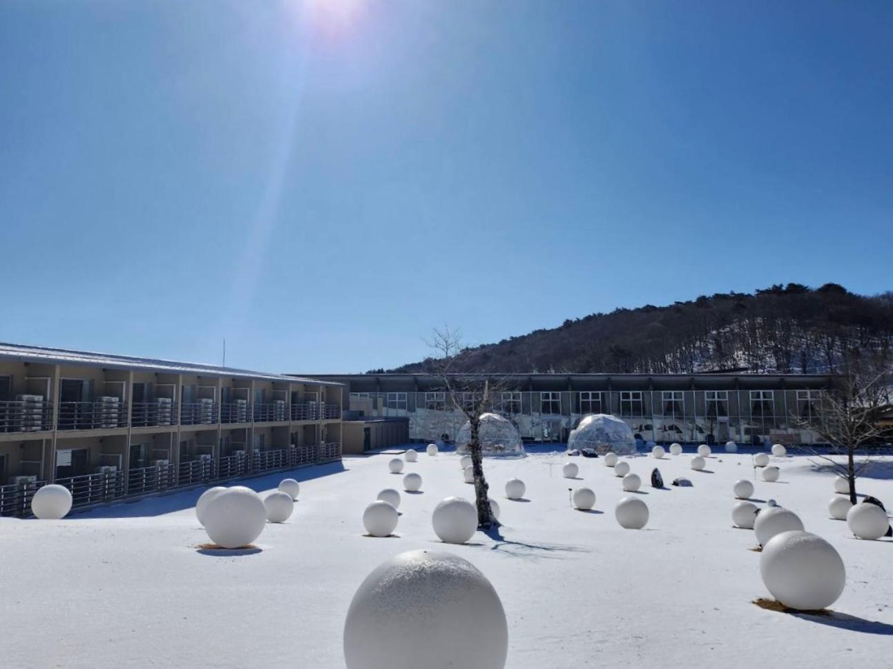 Mineyama Kogen Hotel Relaxia Kamikawa  ภายนอก รูปภาพ